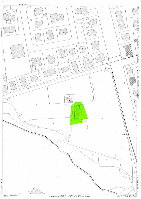 Estratto Mappa Rustico AMR