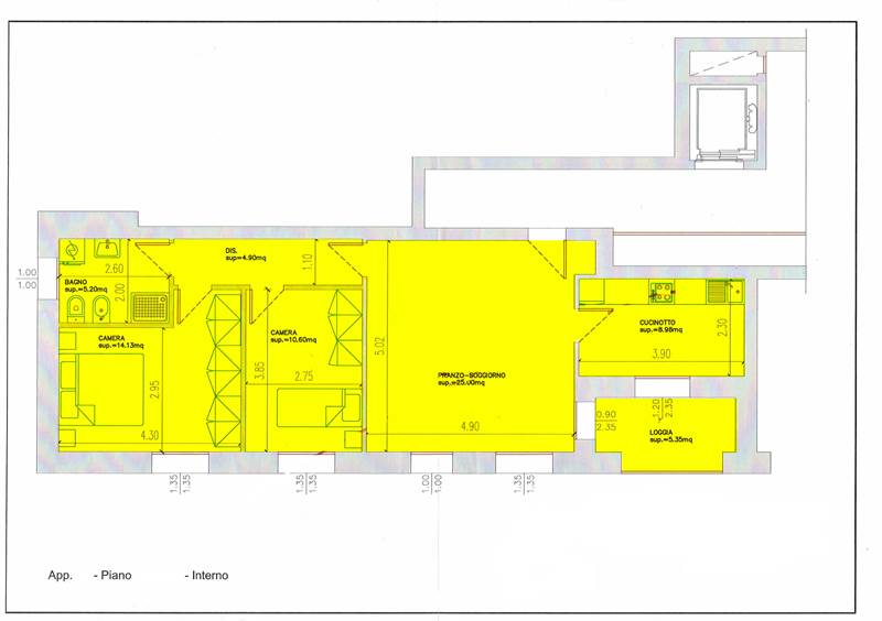 Pianta di Progetto TG