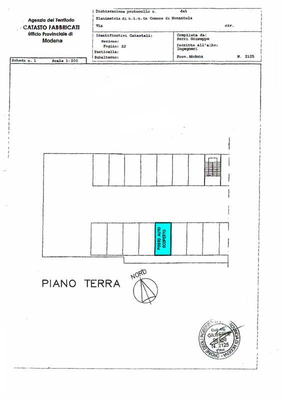 Catastino Posto Auto